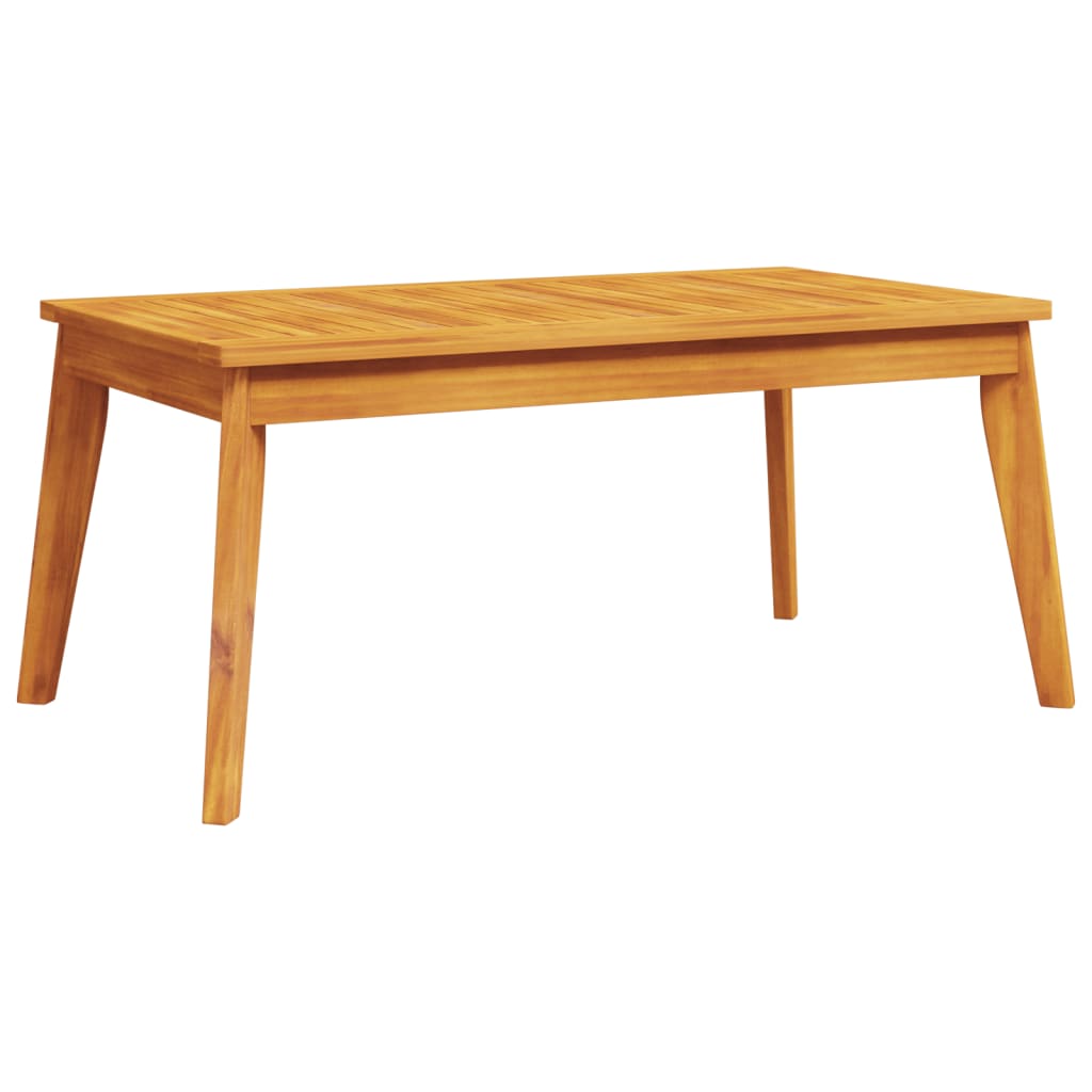 NNEVL Garden Dining Table 100x55x45 cm Solid Wood Acacia-1