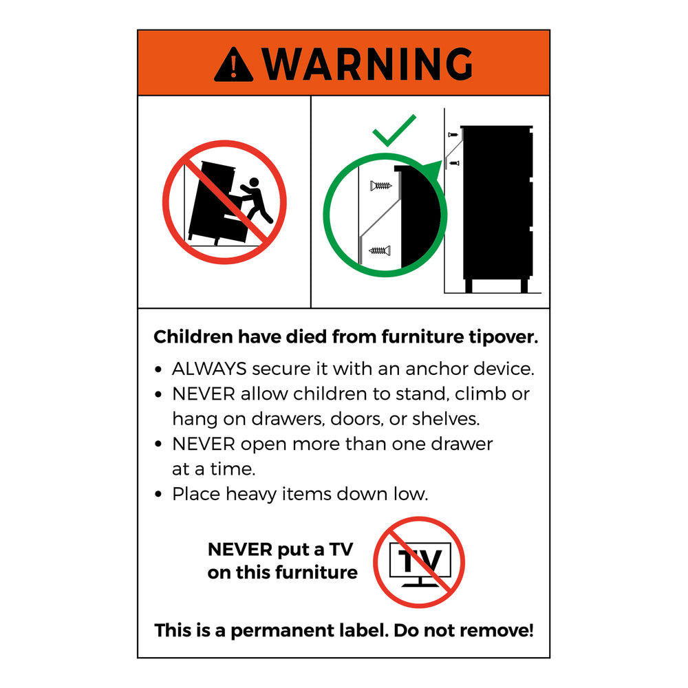 NNEED Bedside Table 3 Drawers Hamptons Furniture White-4