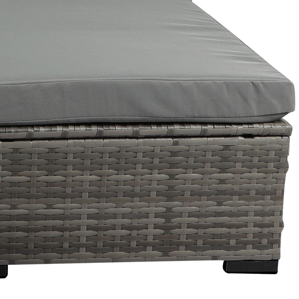 Levede 5pcs Outdoor Sofa Set Patio Furniture-4